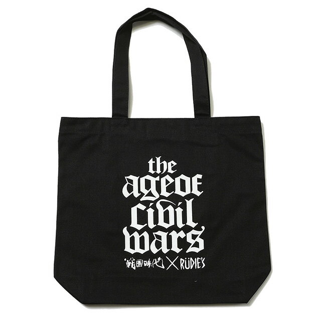 (ルーディーズ) RUDIE'S×戦国時代 T.A.O.C.W TOTEBAG (BAG)(85139-BK) バッグ 鞄 トート RPGツクールMV Trinity 国内正規品