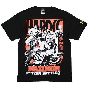 (ハードコアチョコレート) HARDCORE CHOCOLATE MAXIMUM TEAM BATTLE -THE KING OF FIGHTERS '95- (KOF'95格闘天王ブラック)(SS:TEE)(T-951-BK) Tシャツ 半袖 カットソー ゲーム SNK NEOGEO ネオジオ 国内正規品