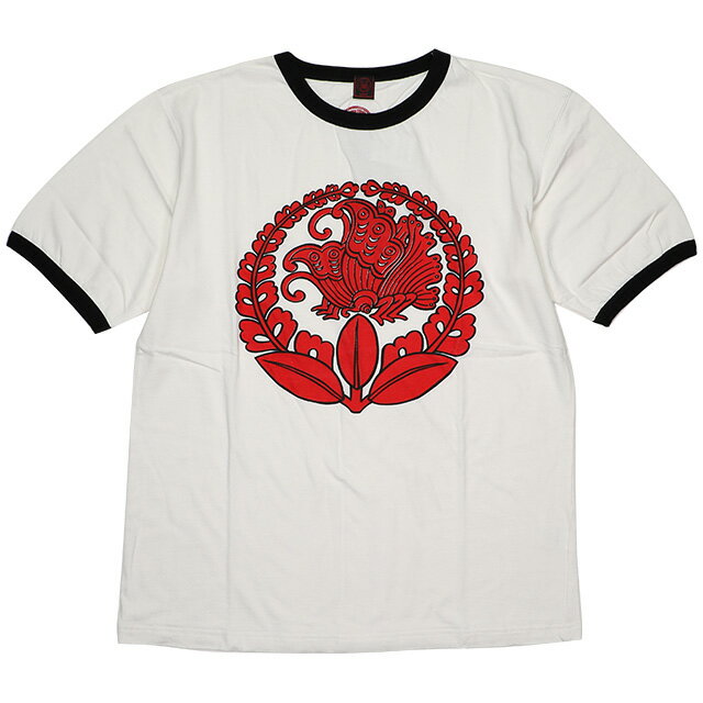 Rakuten - (クロップドヘッズ) CROPPED HEADS 蝶家紋柄 TEE (SS:TEE)(811-25WH) Tシャツ 半袖 カットソー 国内正規品