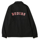 ([fB[Y) RUDIE'S MIGHTY COACH JACKET (JACKET)(85368-BK) WPbg R[`WPbg iC Ki