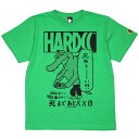 (ハードコアチョコレート) HARDCORE CHOCOLATE 100日後に死ぬワニ (無邪気ブライトグリーン)(SS:TEE)(T-1393MS-BK) Tシャツ 半袖 カットソー 日めくり漫画 マンガ きくちゆうき 国内正規品