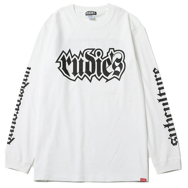 楽天LEVEL6（ルーディーズ） RUDIE'S SPARK LS-T （LS:TEE）（86648-WH） ロンT 長袖 Tシャツ カットソー 国内正規品