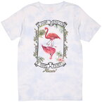 (ハオミン) HAOMING×ANIMAL PARADICE SS TEE (SS:TEE)(201-50-BL) Tシャツ 半袖 カットソー フラミンゴ プロレス 足4の字固め 国内正規品