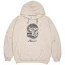 (ハオミン) HAOMING ICON AKT MASK HOODIE (HOODED)(209-53-BE) スウェット パーカー プルオーバー プロレス 国内正規品