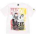 (ハードコアチョコレート) HARDCORE CHOCOLATE GREAT PRETENDER グレート プリテンダー G.P. (コンフィデンスバニラホワイト)(SS:TEE)(T-1502-WH) Tシャツ 半袖 カットソー アニメ 漫画 マンガ Ultra 鏑木ひろ 貞本義行 古沢良太 WIT STUDIO 国内正規品