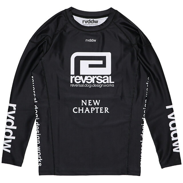 (リバーサル) reversal NEW CHAPTER LONG RASH GUARD (LS:TEE)(rv21ss601-BK) ロンT 長袖 ラッシュガード 国内正規品