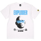 (ハードコアチョコレート) HARDCORE CHOCOLATE 秋山準 (SHADOW EXPLOSIONホワイト)(SS:TEE)(T-1621EM-WH) Tシャツ 半袖 カットソー DDT プロレス ノア 全日本 プロレス 国内正規品