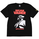 (ハードコアチョコレート) HARDCORE CHOCOLATE ビッグバン ベイダー VADER TIME (皇帝レッド)(SS:TEE)(T-1650EM-BK) Tシャツ 半袖 カットソー 新日本 UWFインターナショナル プロレス 国内正規品