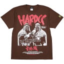 (ハードコアチョコレート) HARDCORE CHOCOLATE W★ING ザ ヘッド ハンターズ 首狩り族 (ダークブラウン)(SS:TEE)(T-1643-BR) Tシャツ 半袖 カットソー レスリング インターナショナル ニュー ジェネレーションズ プロレス 国内正規品