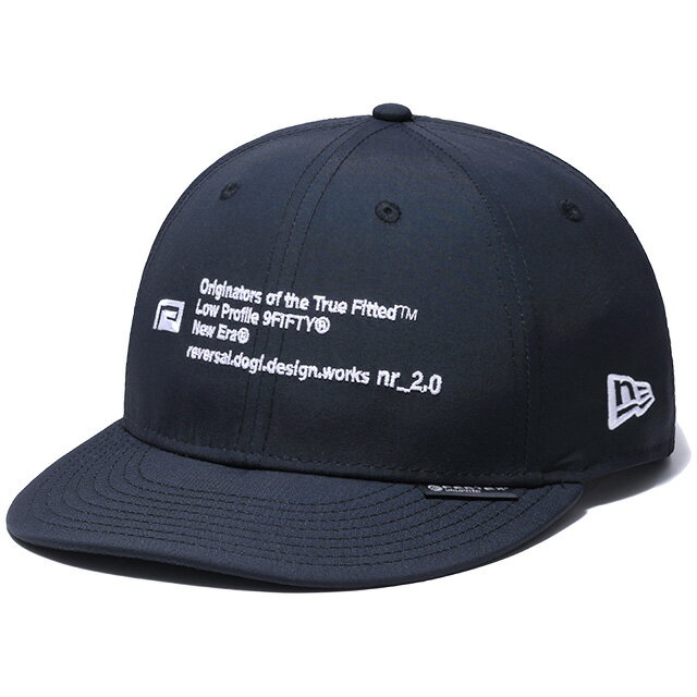 (リバーサル) reversal×NEWERA 2022 nr_2.0 LOW PROFILE 9FIFTY PERTEX (CAP)(rvner027-BK) キャップ 帽子 ニューエラ 別注 セットアップ可能 国内正規品