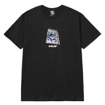 (ハフ) HUF MARVEL BLACK SUIT SPIDER-MAN TEE (SS:TEE)(TS01894-BK) Tシャツ 半袖 カットソー マーベル ブラック・スパイダーマン 国内正規品