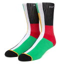 (nt) HUF BLOWN OUT SOCKS (SOCKS)(SK00665-GE) A_[EFA[  \bNX C Ki