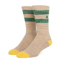 (nt) HUF EMBROIDERED PL MELANGE SOCKS (SOCKS)(SK00662-OR) A_[EFA[  \bNX C Ki