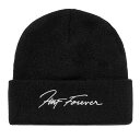 ハフ  帽子 メンズ (ハフ) HUF FOREVER BEANIE (BEANIE)(BN00124-BK) キャップ 帽子 ニットキャップ ビーニー 国内正規品