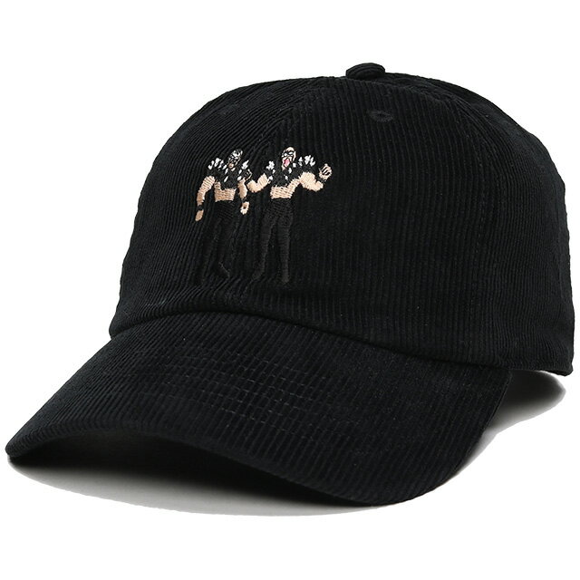 (ハオミン) HAOMING THE ROAD WARRIORS POINT BASEBALL CAP (CAP)(410-29-BK) キャップ 帽子 ザ・ロード・ウォリアーズ ホーク・アニマル レジェンドレスラー プロレス 国内正規品