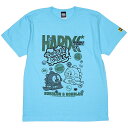 (ハードコアチョコレート) HARDCORE CHOCOLATE バブルボブル (ボブルン アクアブルー)(SS:TEE)(T-1929AB-AB) Tシャツ 半袖 カットソー ゲーム TAITO タイトー 国内正規品