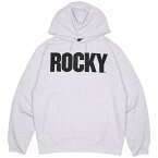 (ハードコアチョコレート) HARDCORE CHOCOLATE ロッキー THE MEAT LOCKER プルオーバパーカ (ストレート・アッシュ)(HOODED)(P-1970KK-BK) スウェット パーカー プルオーバー ロッキー・バルボア シルヴェスター・スタローン 国内正規品