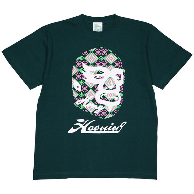(ハオミン) HAOMING ICON MASK SS TEE 23 (SS:TEE)(410-46-GE) Tシャツ 半袖 カットソー マスクマン プロレス 国内正規品