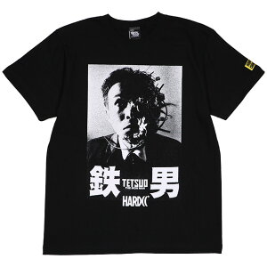 (ハードコアチョコレート) HARDCORE CHOCOLATE 鉄男 (MANブラック)(SS:TEE)(T-2088EM-BK) Tシャツ 半袖 カットソー 田口トモロヲ 塚本晋也 国内正規品