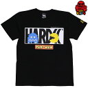 (ハードコアチョコレート) HARDCORE CHOCOLATE KIDS パックマン×HARDCC・DOT (ブラック)(SS:TEE)(T-1724MS-BK) キッズ 子供用 Tシャツ 半袖 カットソー ゲーム Namco ナムコ Pac-Man 国内正規品