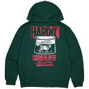 (ハードコアチョコレート) HARDCORE CHOCOLATE ノザキのコンビーフ ZIPパーカ (枕缶アイビーグリーン)(ZIP HOOD)(P-2139-GE) スウェット パーカー フルジップ 国内正規品