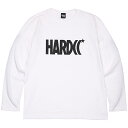 (ハードコアチョコレート) HARDCORE CHOCOLATE HARDCCスターロゴ ロングスリーブTシャツ (ホワイト)(LS:TEE)(T-1716LSW-WH) ロンT 長袖 Tシャツ カットソー 国内正規品