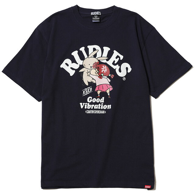 (롼ǥ) RUDIE'SCRAYON SHINCHAN NENECHAN TEE (SS:TEE)(86470-NV) T Ⱦµ åȥ 󤷤 海 ռ 󥨥 ƥī ADK 