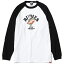 (ルーディーズ) RUDIE'S×CRAYON SHINCHAN AIRPLANE RAGLAN LS TEE (LS:TEE)(86464-BK×WH) ロンT 長袖 カットソー クレヨンしんちゃん 臼井儀人 双葉社 シンエイ テレビ朝日 ADK 国内正規品 7,650円
