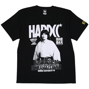 (ハードコアチョコレート) HARDCORE CHOCOLATE 河内家菊水丸 (カーキンブラック)(SS:TEE)(T-2295KK-BK) Tシャツ 半袖 カットソー 漫才 お笑い 伝統河内音頭継承者 国内正規品