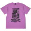 (ハードコアチョコレート) HARDCORE CHOCOLATE 勝新太郎・中村玉緒 HATEFUL LOVE 4 (庭園ラベンダー)(SS:TEE)(T-2328-PU) Tシャツ 半袖 カットソー 松竹映画 国内正規品 4,900円