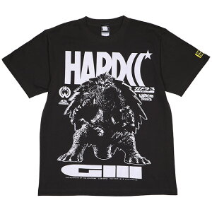 (ハードコアチョコレート) HARDCORE CHOCOLATE ガメラ3 邪神(イリス) 覚醒 (四神スミ)(SS:TEE)(T-749R-S-SU) Tシャツ 半袖 カットソー 大映 東宝映画 国内正規品