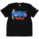 (ハードコアチョコレート) HARDCORE CHOCOLATE ポパイザ・アーケード (パンチングボール・ブラック)(SS:TEE)(T-2438AP-BK) Tシャツ 半袖 カットソー 国内正規品
