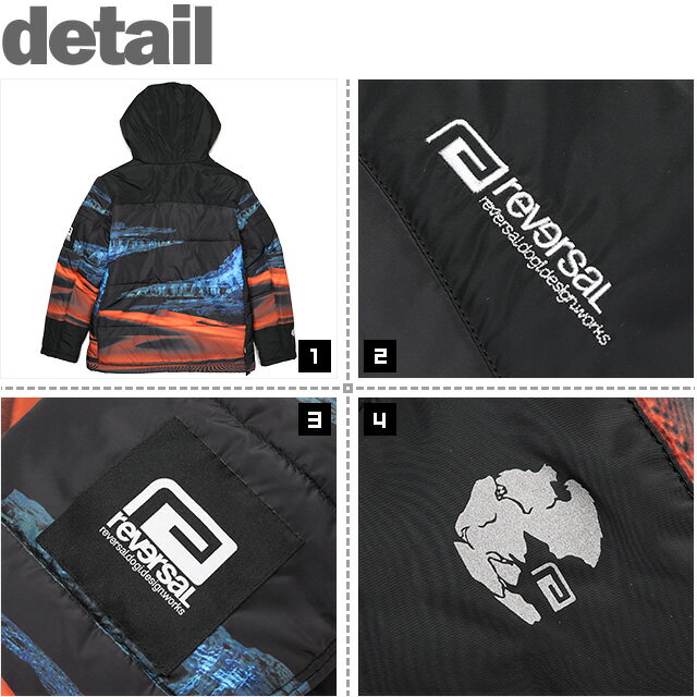 (リバーサル) reversal PANGEA PADDED JACKET (JACKET)(rv18aw001-PG) ジャケット パデットジャケット ナイロン 国内正規品