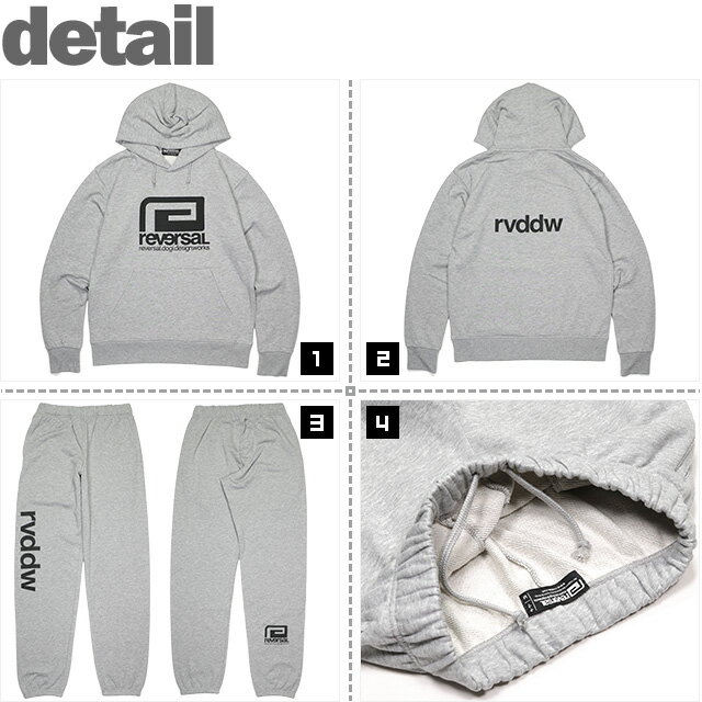 (��С�����) reversal ΢�� BIG MARK SWEAT PARKA SET UP (SET UP)(rvches19ss001-GR)(���彣�����ǥ�) �������å� ���åȥ��å� ���㡼�� �岼 ����������