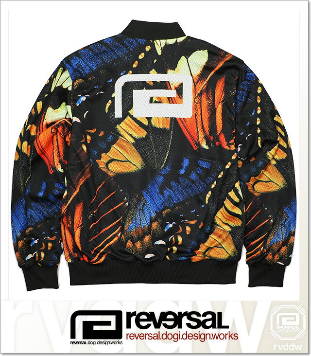 (リバーサル) reversal BUTTERFLY MESH JACKET (JACKET)(rv19ss027-BF) ジャケット MA-1 メッシュ 国内正規品