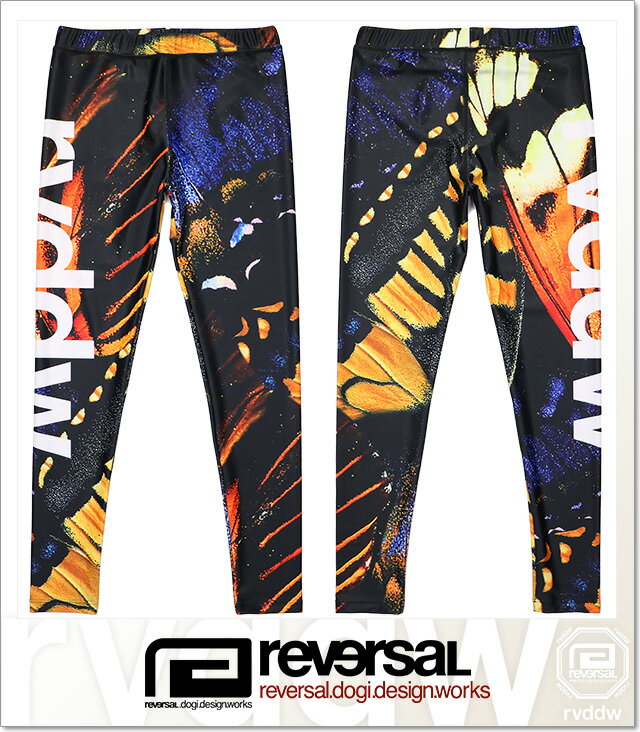 (リバーサル) REVERSAL BUTTERFLY LONG SPATS (LS:PANTS)(rv19ss040-BF) ボトムス ロングパンツ スパッツ ラッシュガード 国内正規品