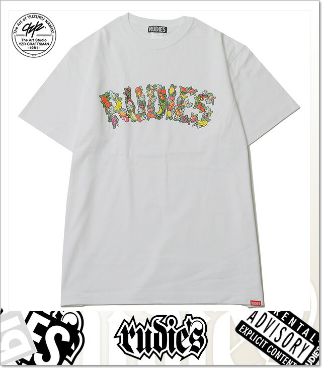 (ルーディーズ) RUDIE'S×Yuzuru Namiki VITAMIN PHAT-T (SS:TEE)(85847-WH) Tシャツ 半袖 カットソー ビタミン 国内正規品 2