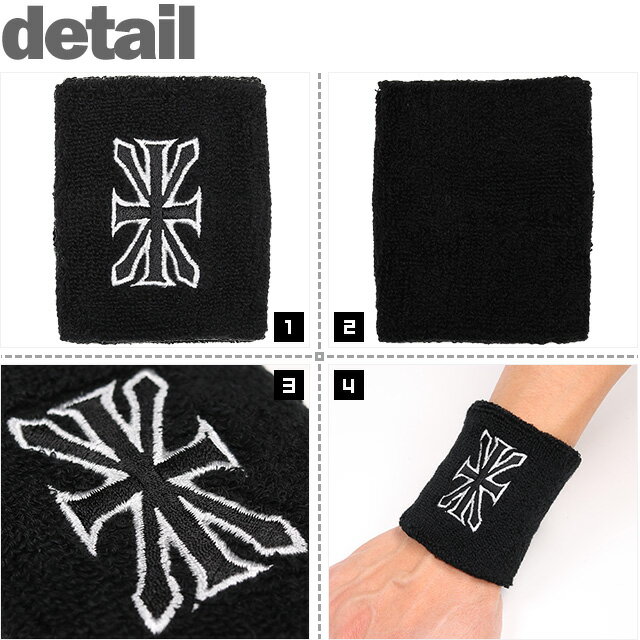 (���顼��) COLLARS CL�������ꥹ�ȥХ�� (WRISTBAND)(CLS-AC-0322-BK��WH) �ꥹ�ȥХ�� ���� �������� ����� ���ڷû� CROWS��WORST ����������