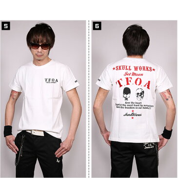 (クローズ ワースト) CROWS×WORST 5th T.F.O.A×SKULL WORKS×JETMOONトリプルコラボTシャツ 柳臣次モデル (SS:TEE)(SWT-01WH)(※柳臣次着用モデル) Tシャツ 半袖 カットソー 国内正規品