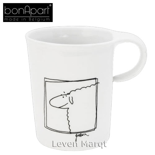 ボナパルト bonApart スイートアニマル マグカップ シープ(ひつじ)【コップ/おうちカフェ/食器】