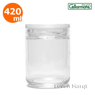 ガラス密閉容器 420ml (L3) チャーミークリア セラーメイト 星硝 cellar mate 