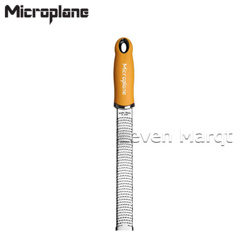 Rakuten - マイクロプレイン microplane プレミアムシリーズゼスターグレーター マスタード【おろし器/卸し金/チーズ/チョコレート】