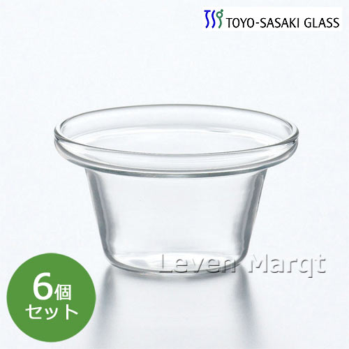 ガラス ミニカップ 6個セット 東洋佐々木ガラス TOYO-SASAKI GLASS【デザート/食器/ケータリング】 levenmarqt-10002190 リーベンマルクト楽天市場店 パッケージ画像