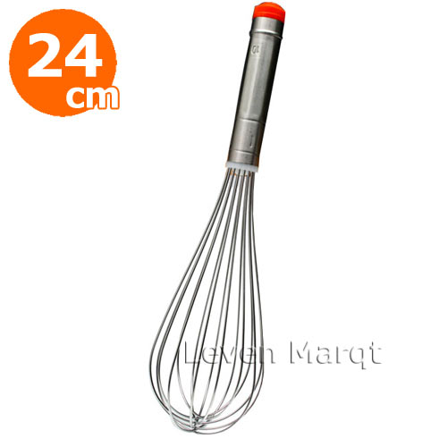 ホテイ シルバー泡立て 全長 24cm【ホイッパー/泡だて器/製菓用品】