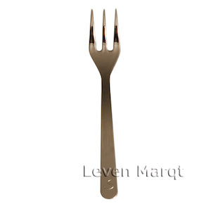 ソリア solia ミニフォーク 97×16mm シルバー 250本入り【ケータリング/プラスチック容器/使い捨て食器】