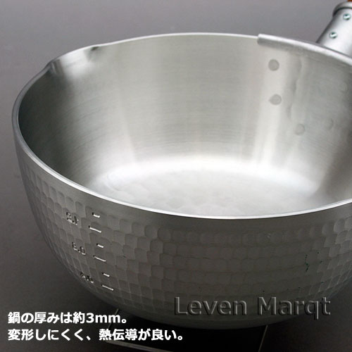 雪平鍋 厚板(厚3mm) 24cm【行平鍋/ゆ...の紹介画像2
