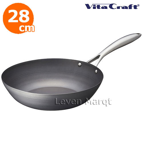 ビタクラフト Vita Craft スーパー鉄ウォックパン 28cm 【さびにくい/IH対応/こびりつきにくい】