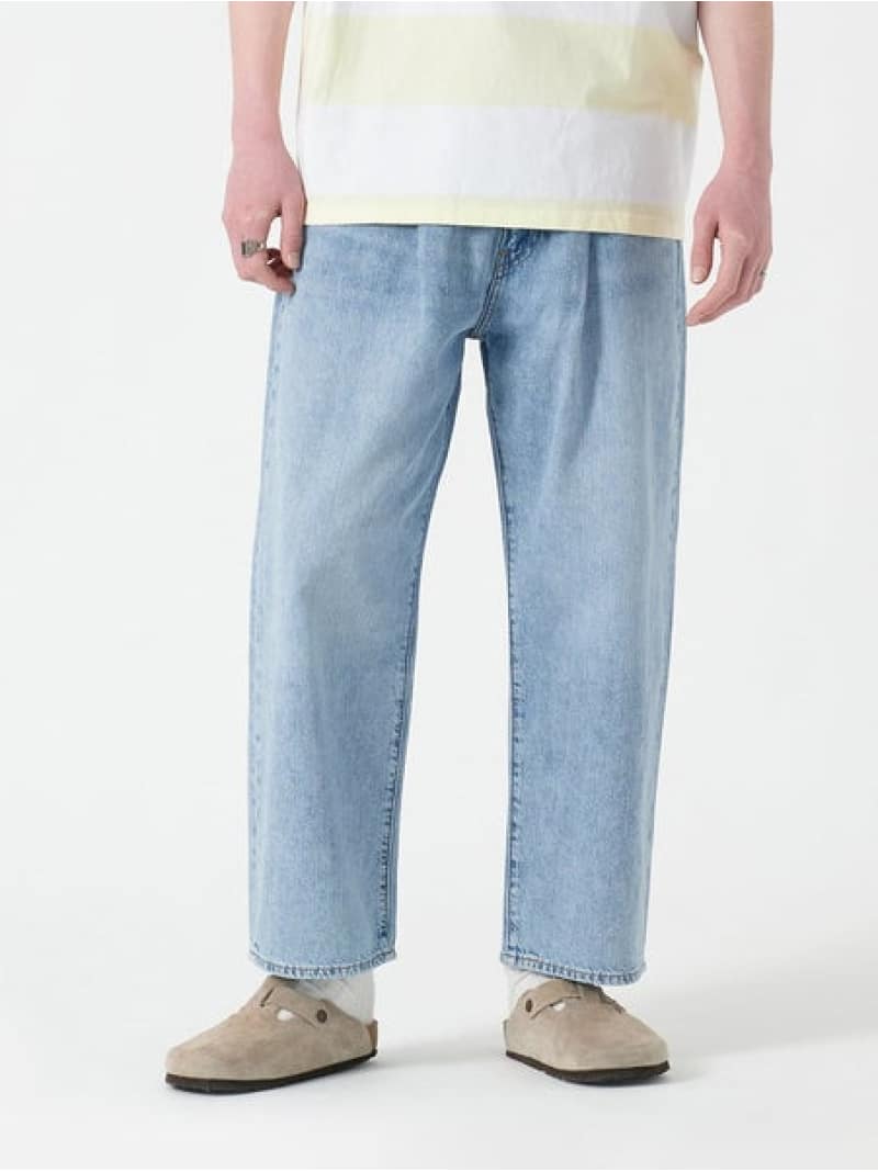 【SALE／44%OFF】568TM STAY LOOSE PLEATED CROP ライトインディ ...