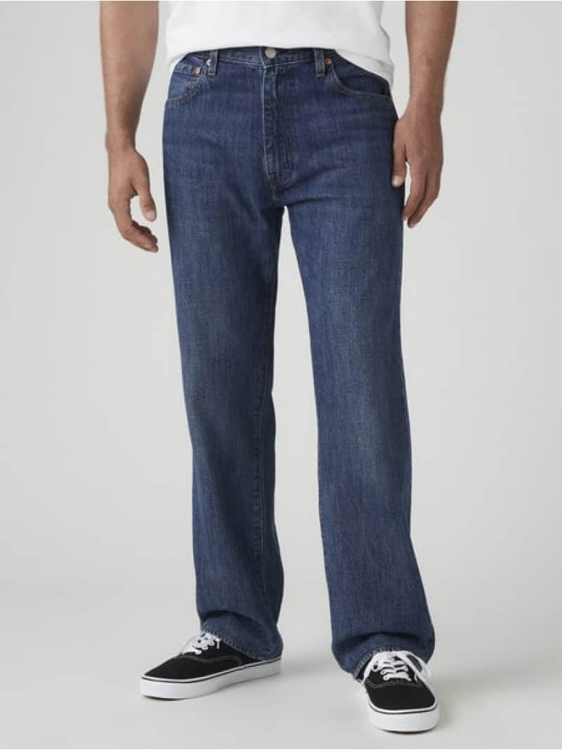 Rakuten - 555(TM) リラックスストレート ジーンズ ミディアムインディゴ Levi's リーバイス パンツ ジーンズ・デニムパンツ ネイビー【送料無料】[Rakuten Fashion]