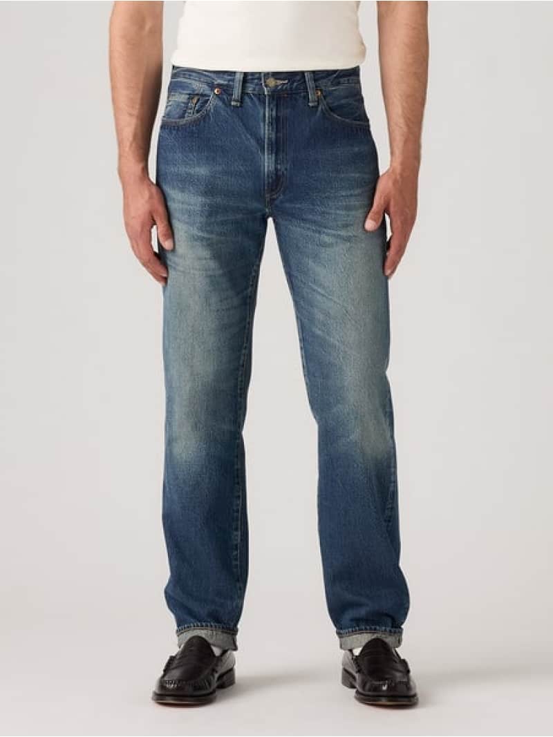 Rakuten - LEVI'S(R) VINTAGE CLOTHING 1954 501(R) ORIGINAL ジーンズ ミディアムインディゴ Levi's リーバイス パンツ ジーンズ・デニムパンツ ネイビー【送料無料】[Rakuten Fashion]